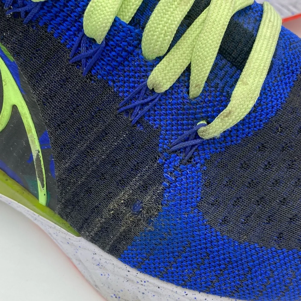 Nike Men's React Infinity Run Flyknit 2 KA Running Shoes CZ3602-400 Size 13 Blue - Picture 4 of 7